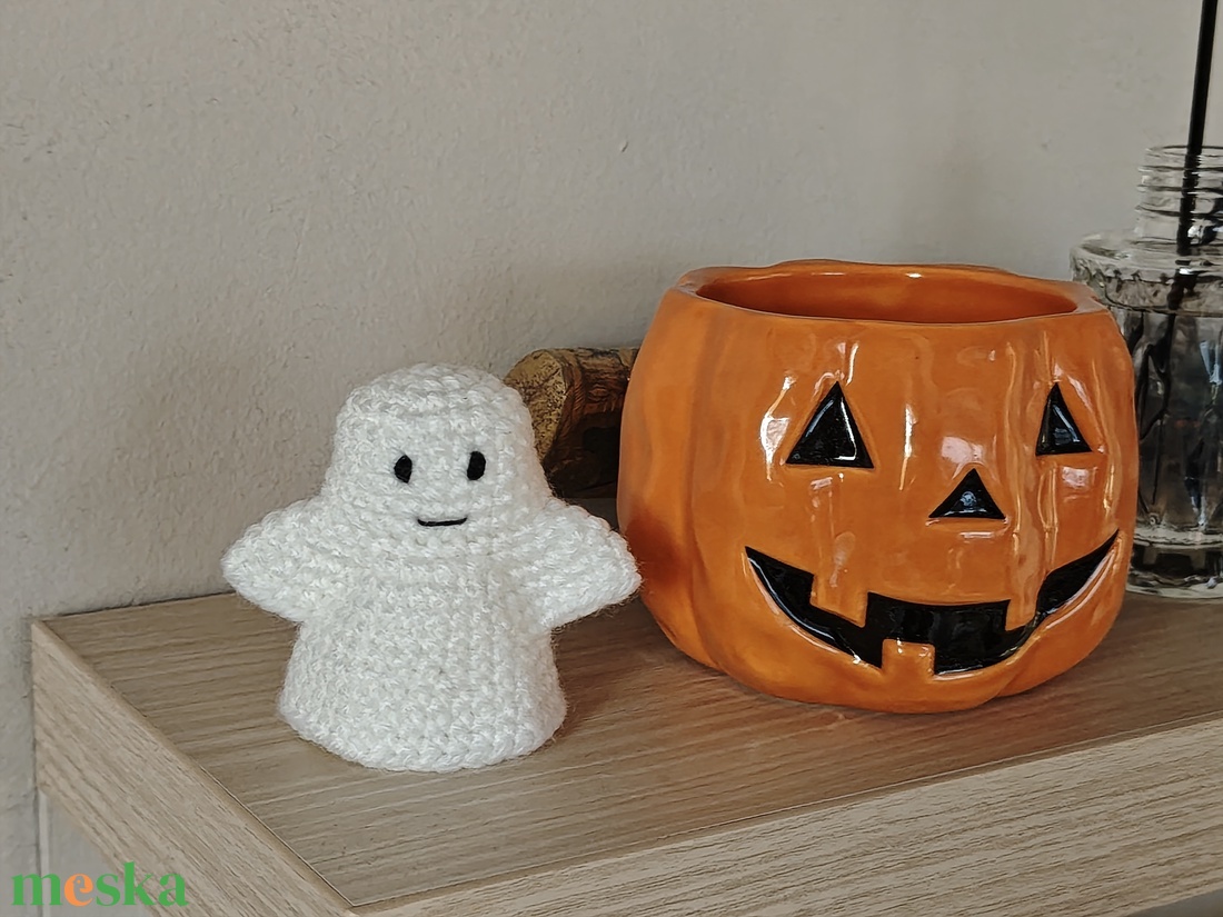 Világító szellem - Halloween - otthon & életmód - dekoráció - halloween - halloweeni dekoráció - Meska.hu