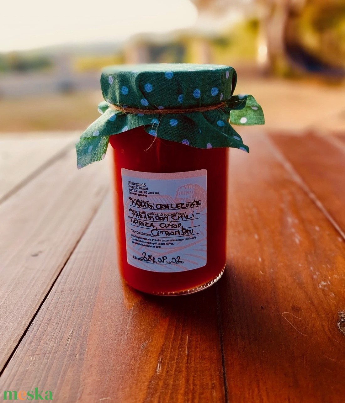 Paradicsomlekvár édes-fűszeres 300ml - élelmiszer - szósz & mártogatós - Meska.hu
