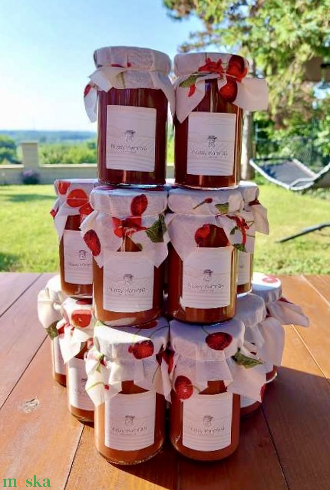 Csokis cseresznyelekvár 300ml - élelmiszer - lekvár - Meska.hu