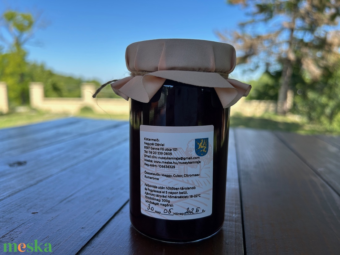 Nussy Kamrája - RUM1 - Rumos meggylekvár - élelmiszer - lekvár - Meska.hu Nussy Kamrája - RUM1 - Rumos meggylekvár - élelmiszer - lekvár - Meska.hu