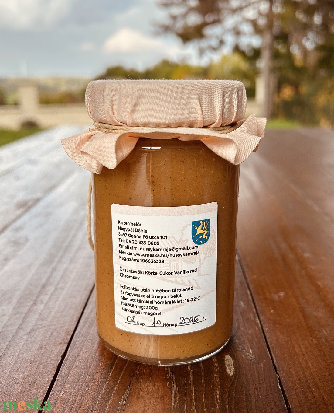Nussy Kamrája - Selyem - Vaníliás Körtelekvár - élelmiszer - lekvár - Meska.hu Nussy Kamrája - Selyem - Vaníliás Körtelekvár - élelmiszer - lekvár - Meska.hu
