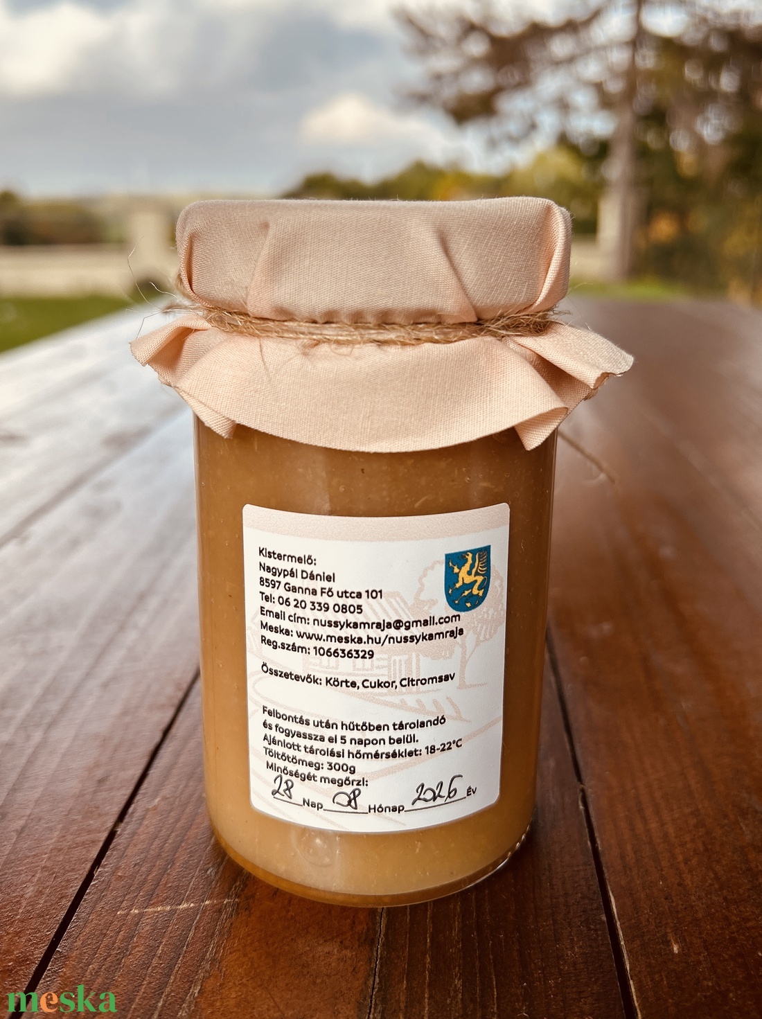 Nussy Kamrája - Vilmos - Körtelekvár - élelmiszer - lekvár - Meska.hu Nussy Kamrája - Vilmos - Körtelekvár - élelmiszer - lekvár - Meska.hu
