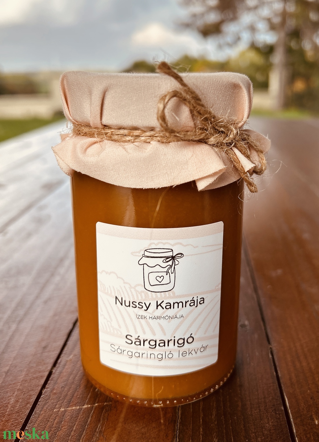 Nussy Kamrája - Sárgarigó - Sárgaringló lekvár - élelmiszer - lekvár - Meska.hu