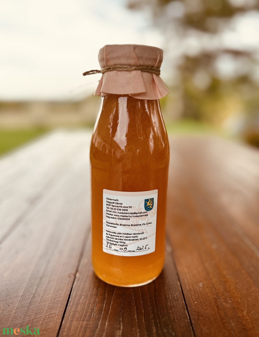 Nussy Kamrája - Ősz - Birsszörp - élelmiszer - szörp - Meska.hu Nussy Kamrája - Ősz - Birsszörp - élelmiszer - szörp - Meska.hu