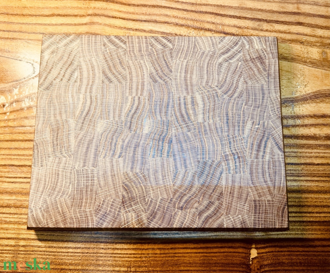 Tölgyfa bütüs vágódeszka - otthon & életmód - konyhafelszerelés, tálalás - sütés, főzés - vágódeszka - Meska.hu