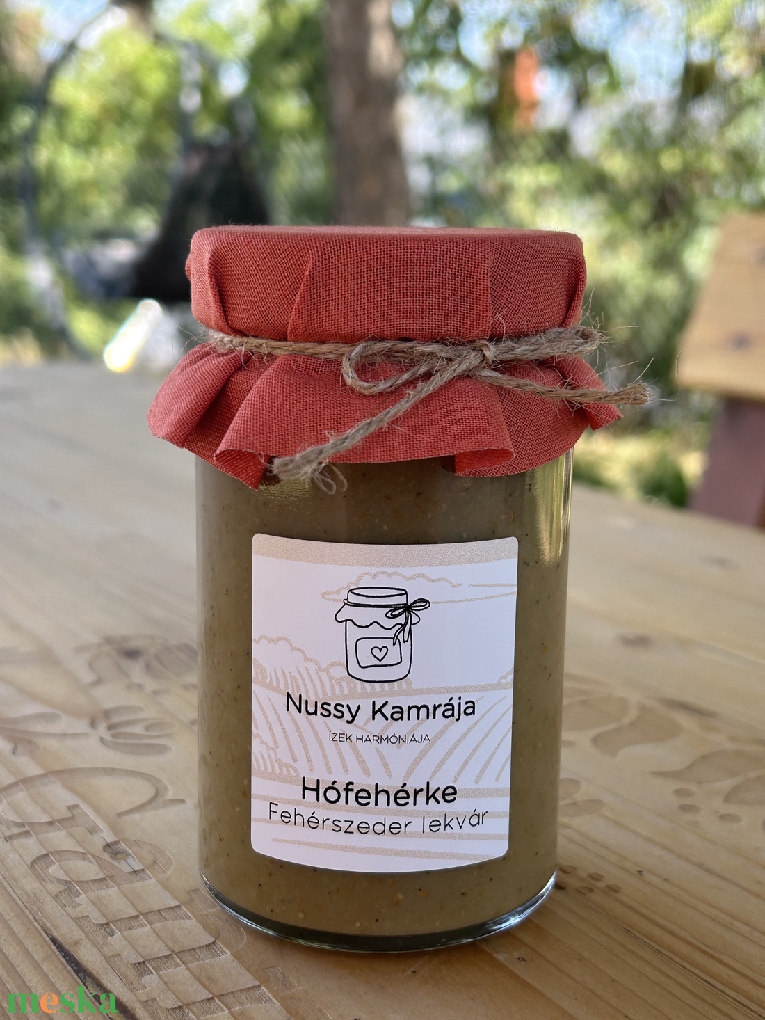 Nussy Kamrája - Hófehérke - Fehérszeder lekvár - élelmiszer - lekvár - Meska.hu