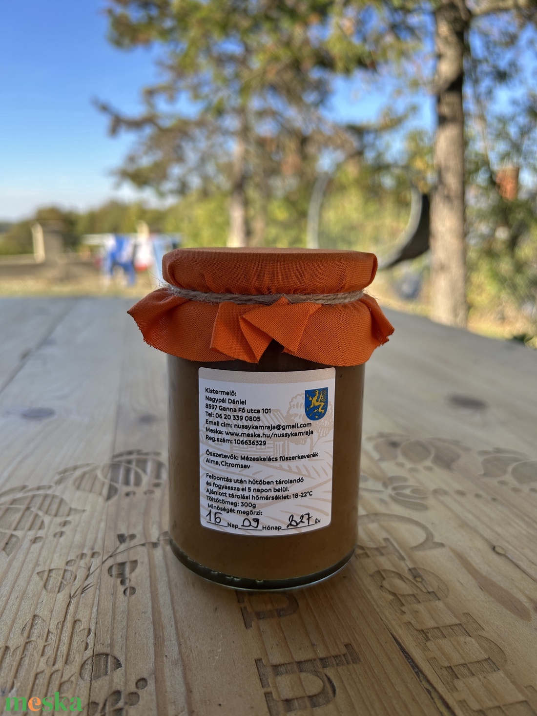 Nussy Kamrája -Cukormentes Mézi - Mézeskalácsos almalekvár - élelmiszer - lekvár - Meska.hu