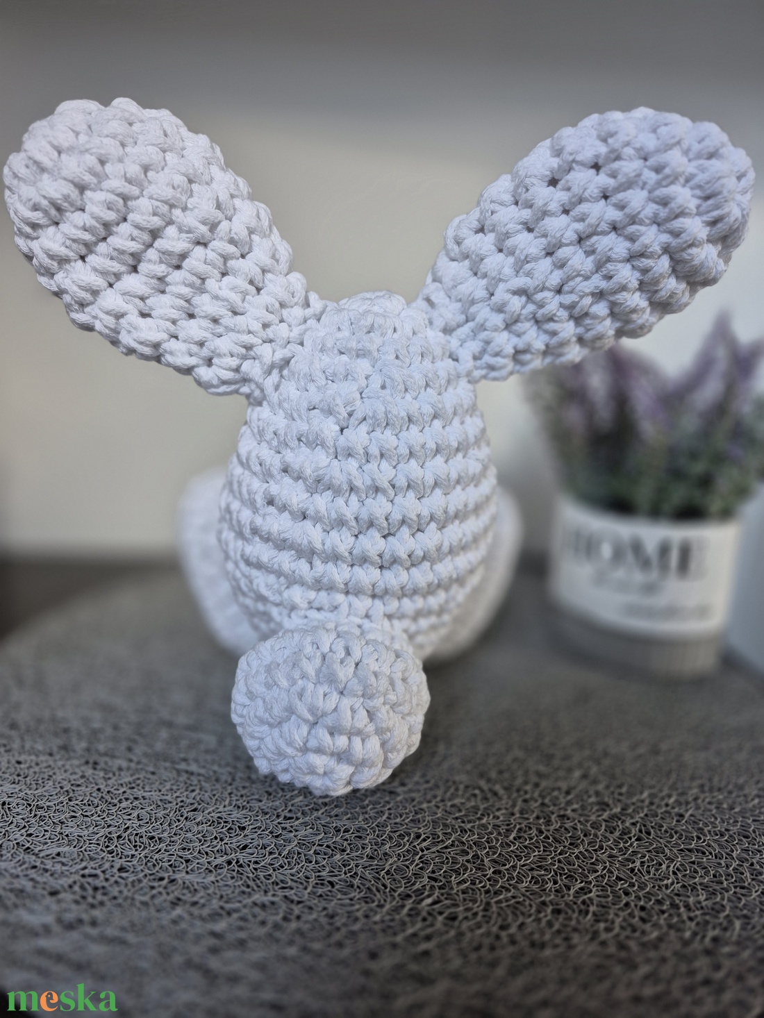 Amigurumi nyuszi - otthon & életmód - dekoráció - asztal és polc dekoráció - asztaldísz - Meska.hu
