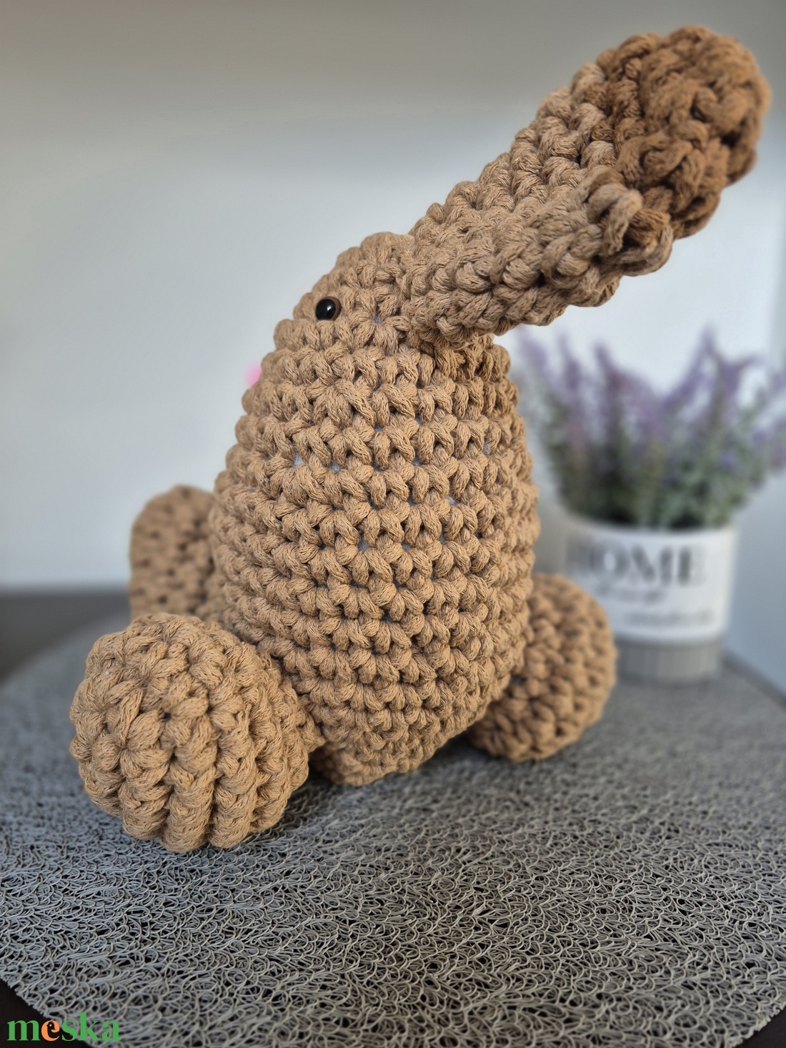 Amigurumi nyuszi - otthon & életmód - dekoráció - asztal és polc dekoráció - asztaldísz - Meska.hu