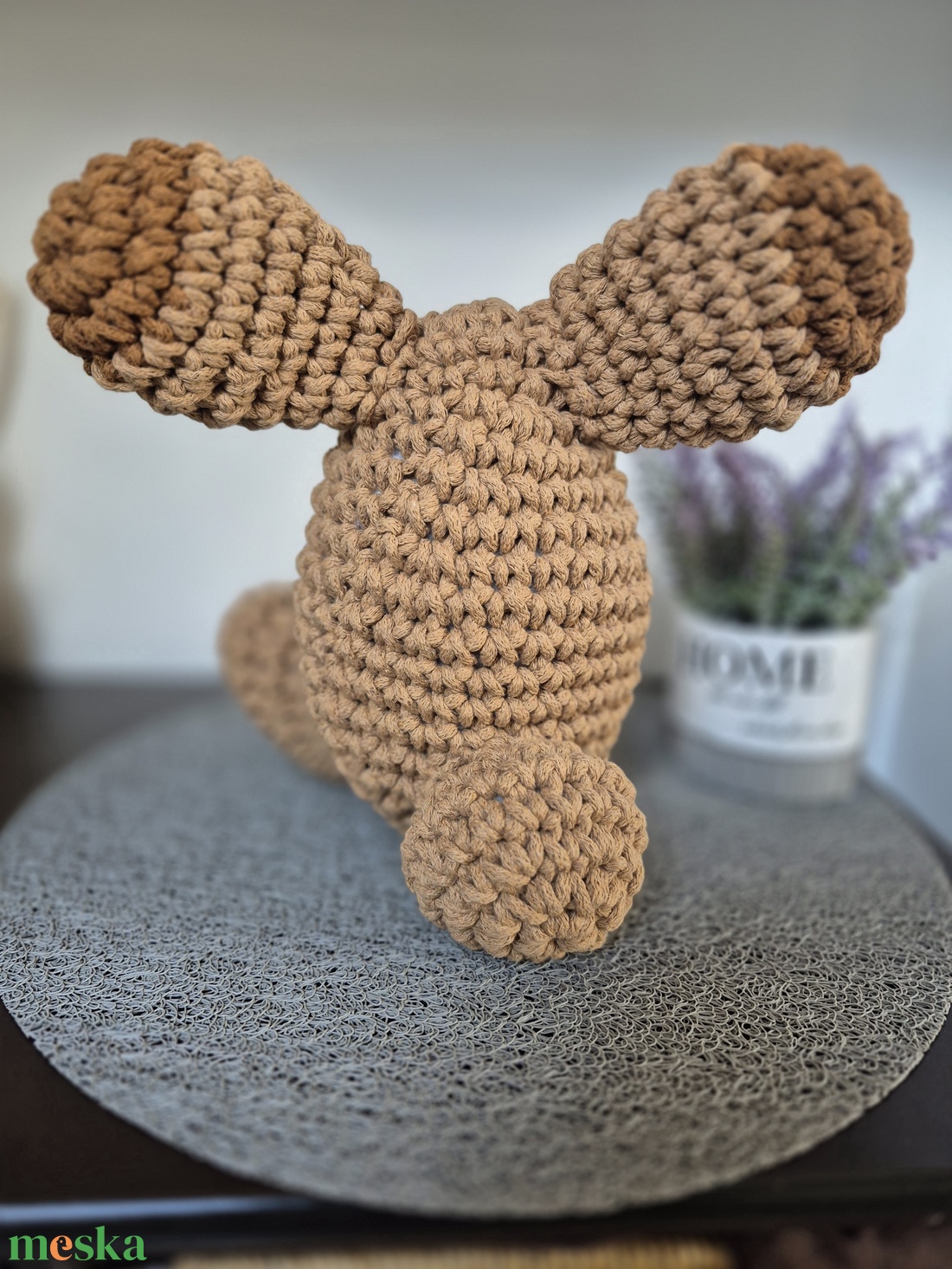 Amigurumi nyuszi - otthon & életmód - dekoráció - asztal és polc dekoráció - asztaldísz - Meska.hu