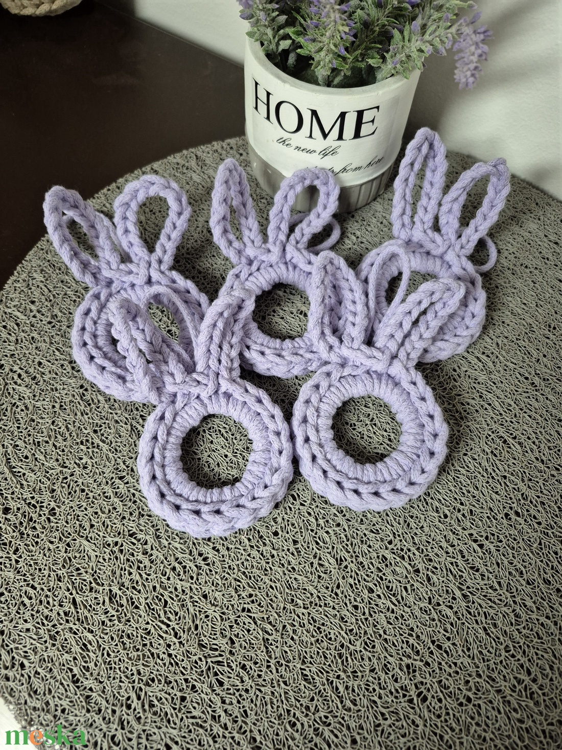 Felakasztható nyuszi dísz - ünnepi díszek, dekorációk - húsvéti díszek és dekorációk - húsvéti tojásfadíszek - Meska.hu