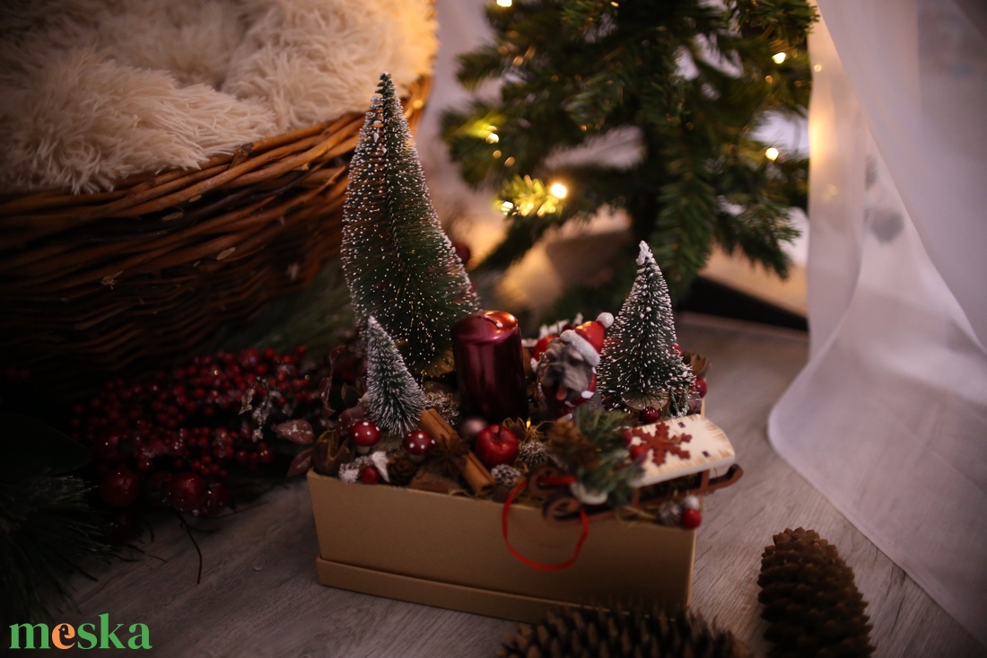 Let it snow - Xmas box - karácsony - adventi díszek - adventi asztaldísz - Meska.hu Let it snow - Xmas box - karácsony - adventi díszek - adventi asztaldísz - Meska.hu