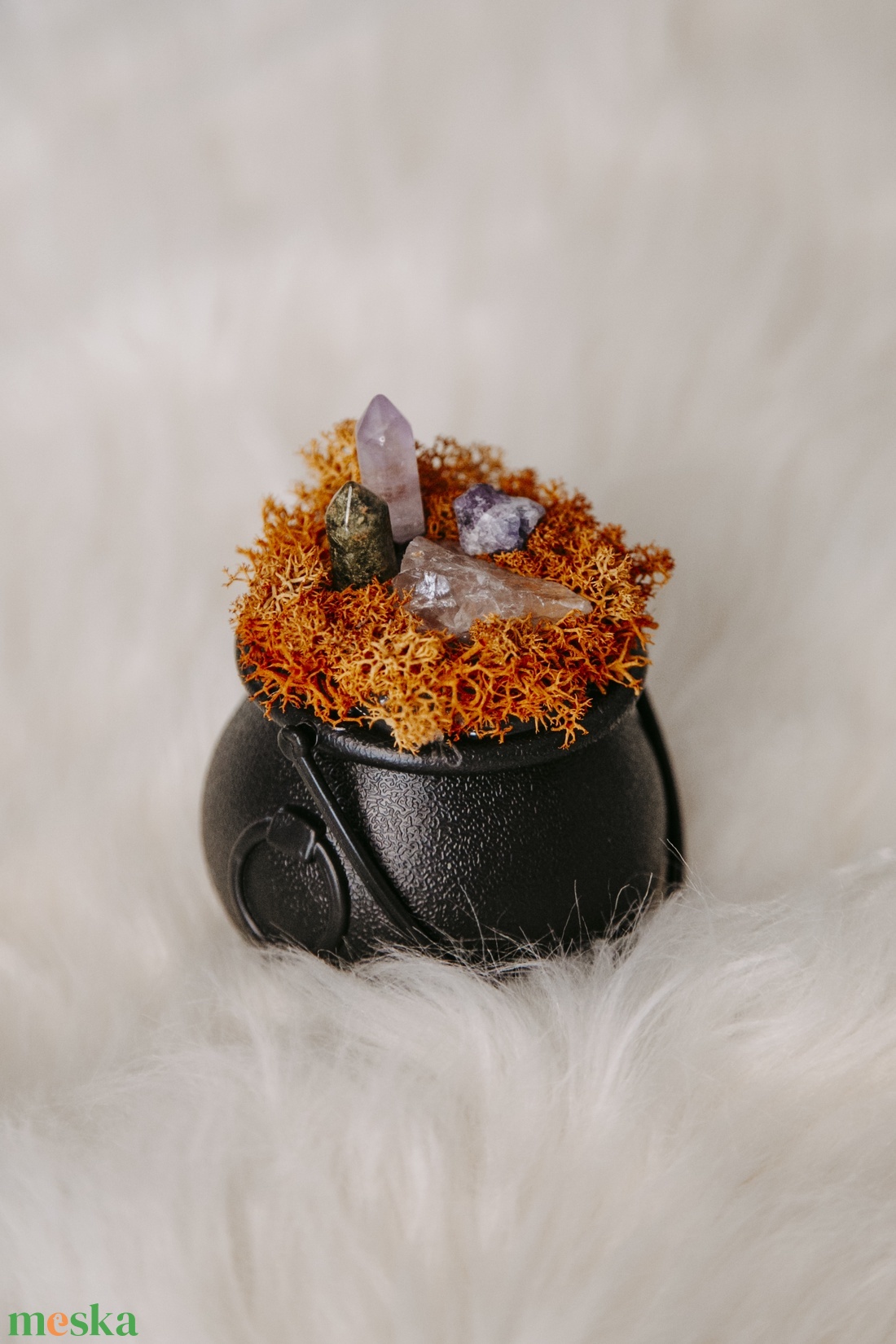Witches brew - mini üstök ásványokkal - otthon & életmód - dekoráció - halloween - halloweeni dekoráció - Meska.hu Witches brew - mini üstök ásványokkal - otthon & életmód - dekoráció - halloween - halloweeni dekoráció - Meska.hu