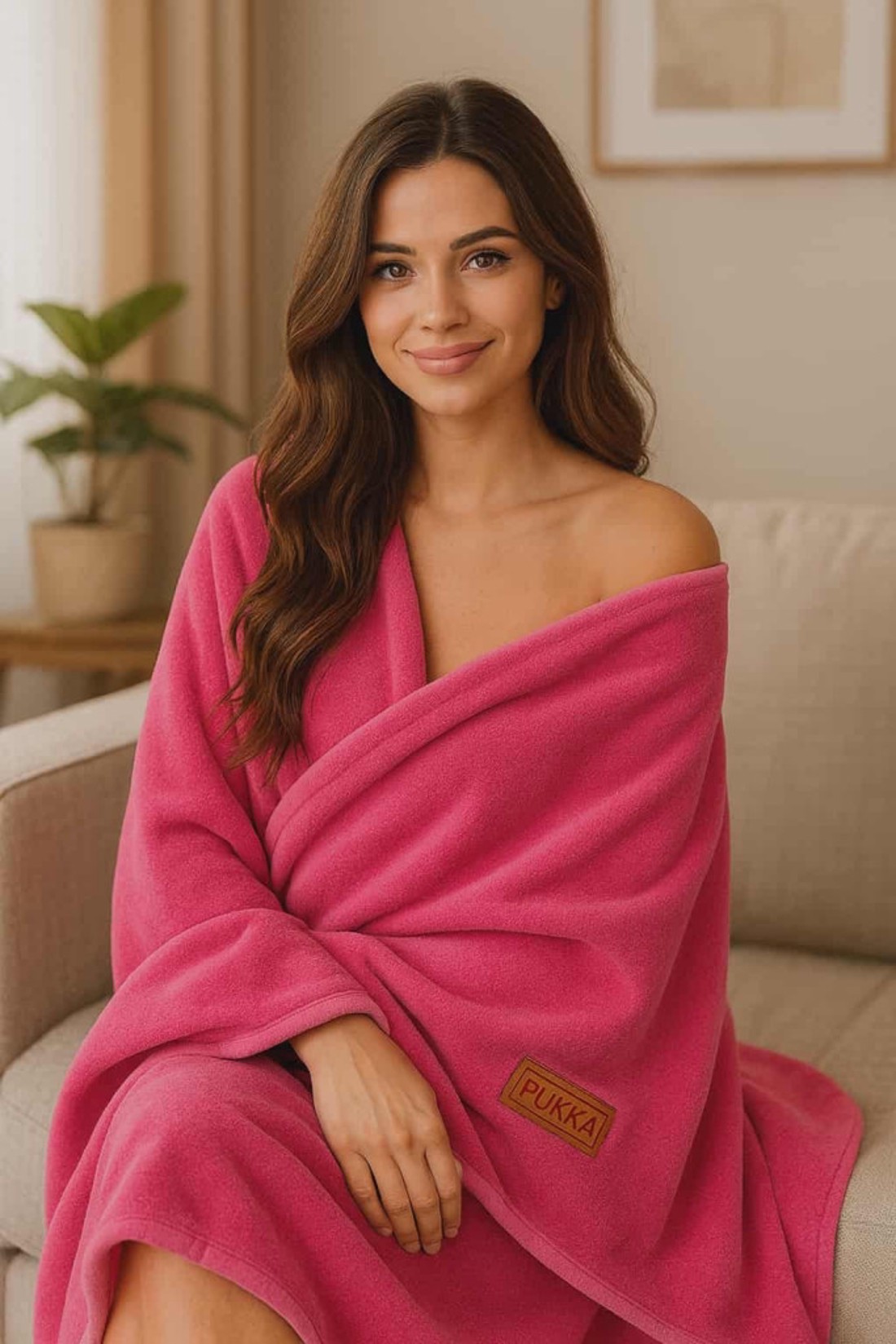  Fleece takaró dupla pink rózsaszín - otthon & életmód - lakástextil - felnőtt takaró, pléd - Meska.hu