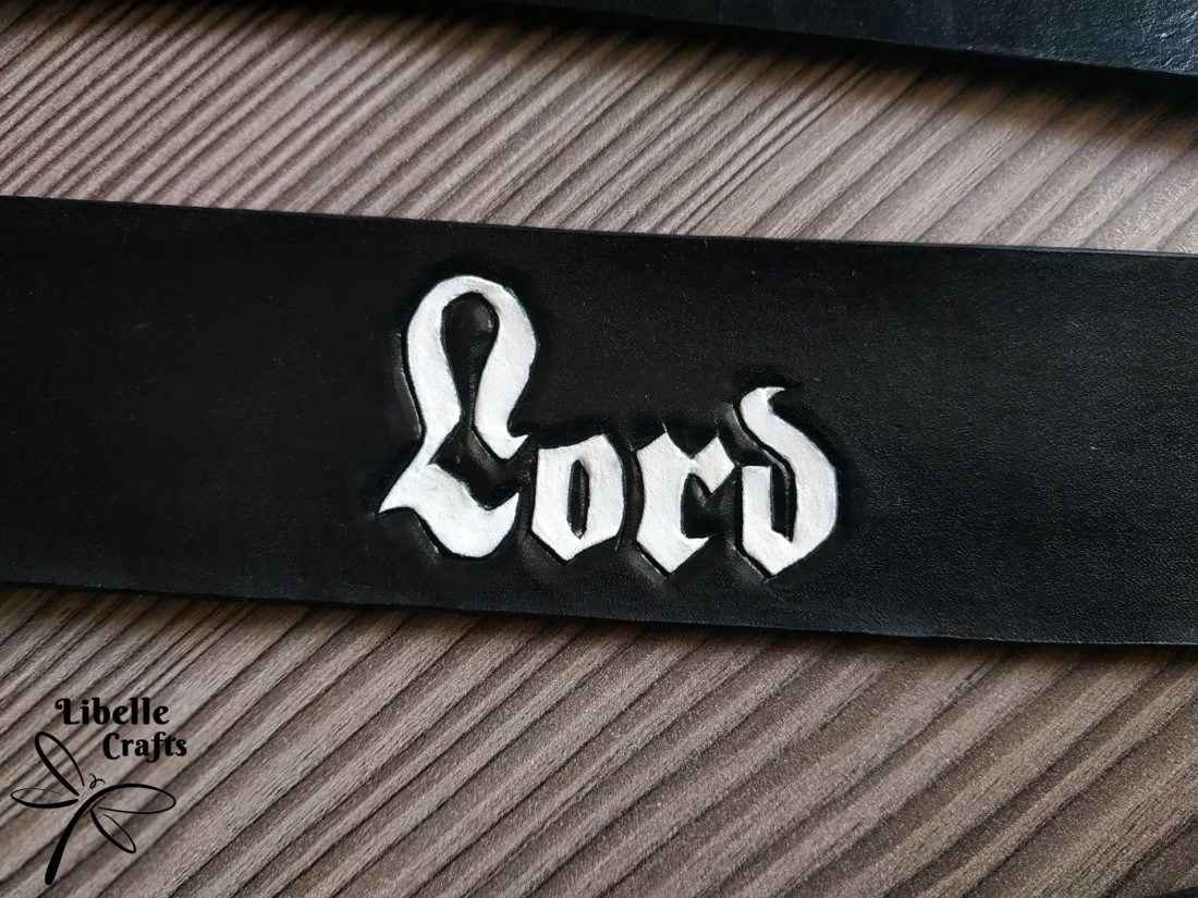 Lord feliratú karpánt - ékszer - karkötő - széles karkötő - Meska.hu