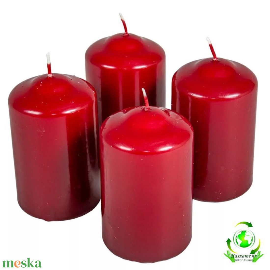 Mártott henger gyertya 60x100 mm - bordó - kellékek & szerszámok - dekorációs kellékek - dekorációs gyertya - Meska.hu Mártott henger gyertya 60x100 mm - bordó - kellékek & szerszámok - dekorációs kellékek - dekorációs gyertya - Meska.hu
