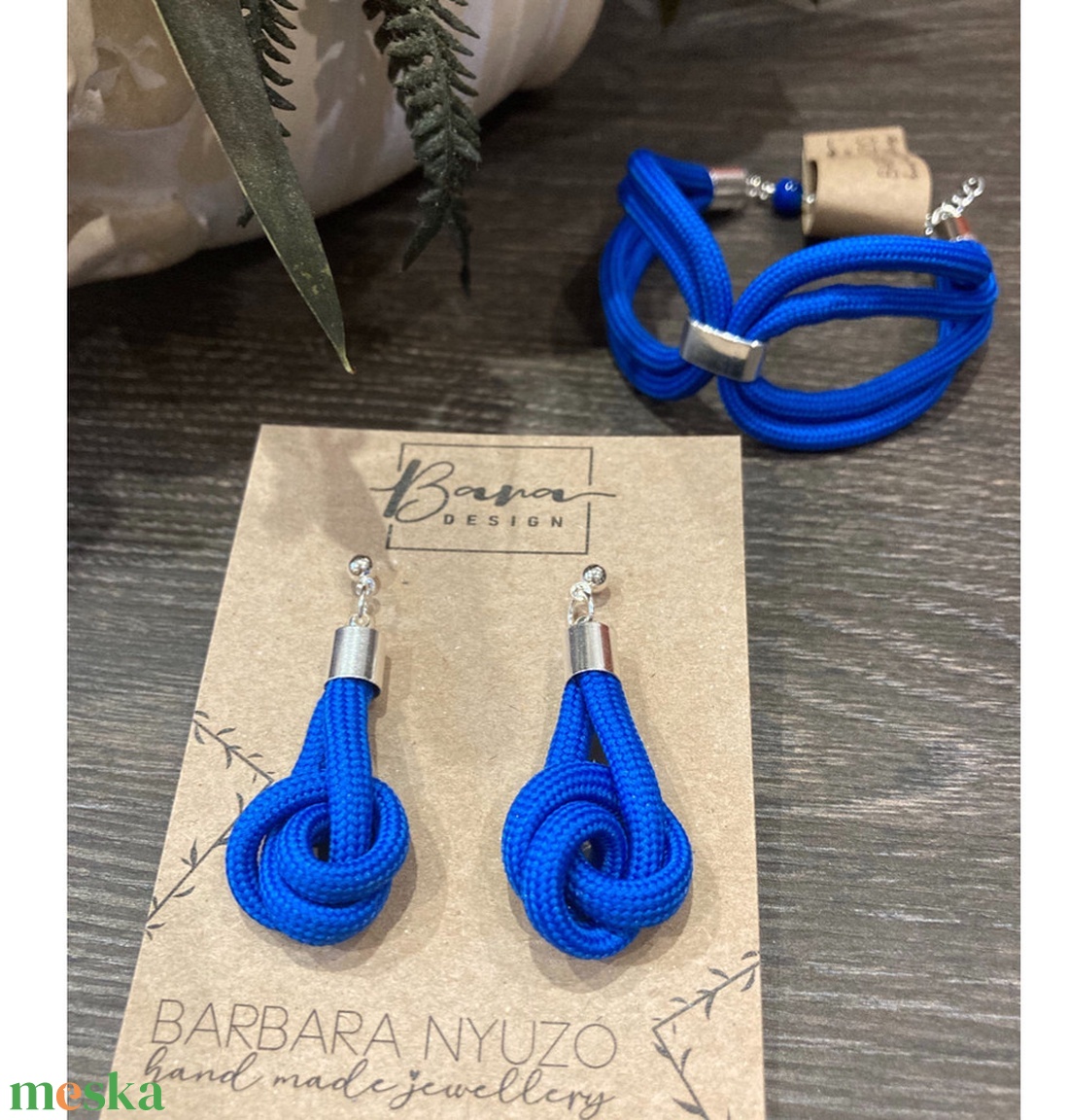 Királykék twist szett fülbevalóval és karkötővel - ékszer - ékszerszett - Meska.hu Királykék twist szett fülbevalóval és karkötővel - ékszer - ékszerszett - Meska.hu