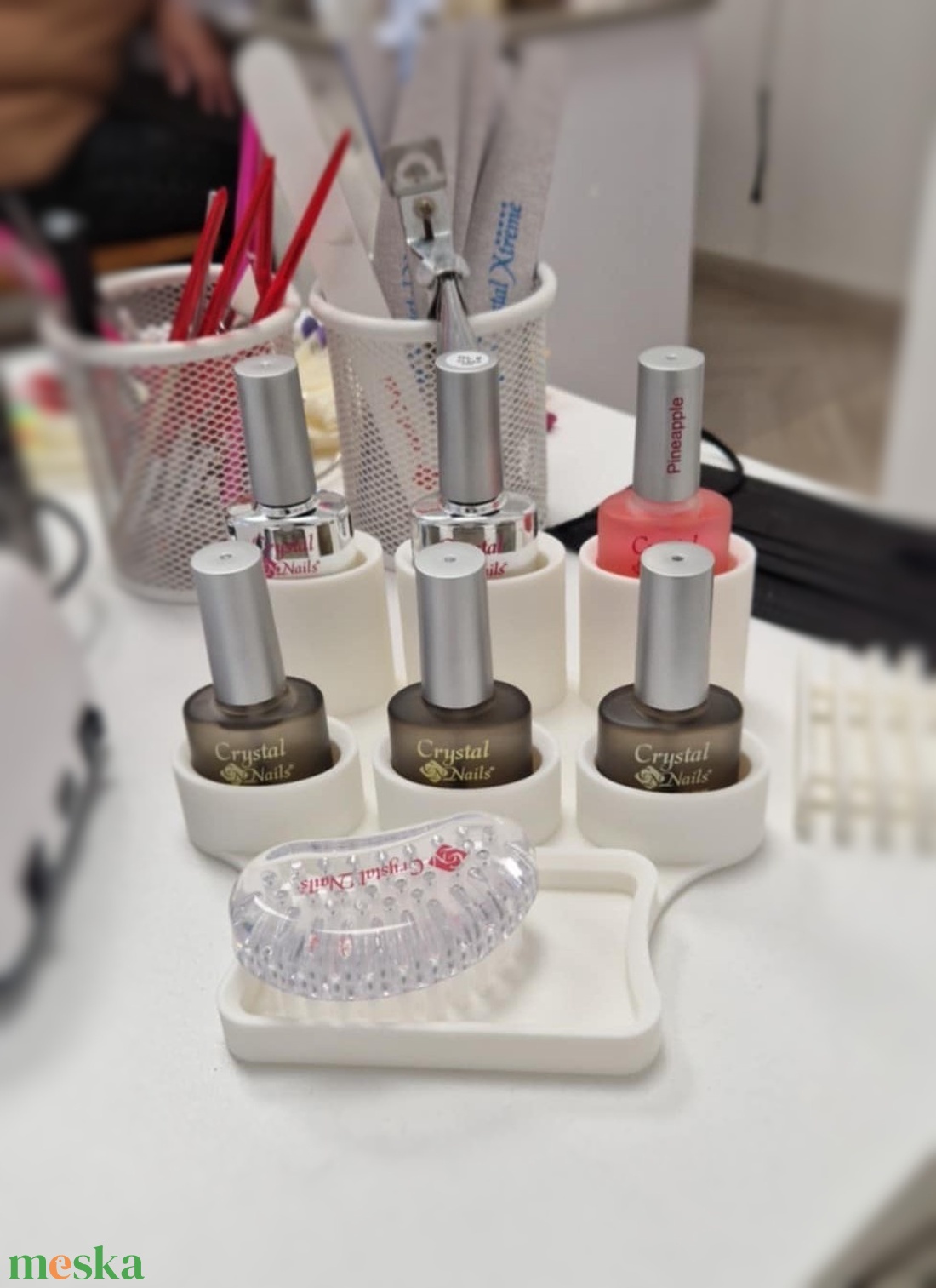 Manikűr/pedikűr segédeszköz tartó/rendező - kellékek & szerszámok - szerszámok, eszközök - egyéb szerszám, eszköz - Meska.hu