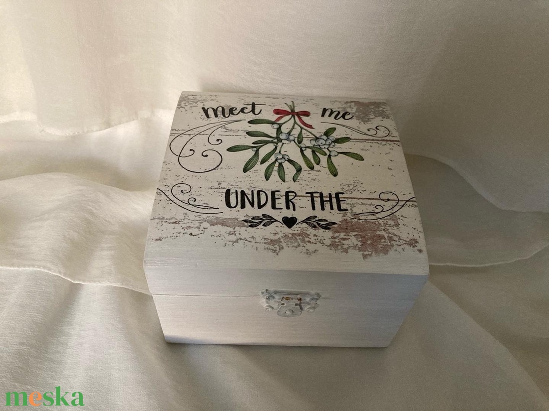 Fagyöngy karácsonyi gömb - karácsony - karácsonyi lakásdekoráció - karácsonyi lakásdíszek - Meska.hu