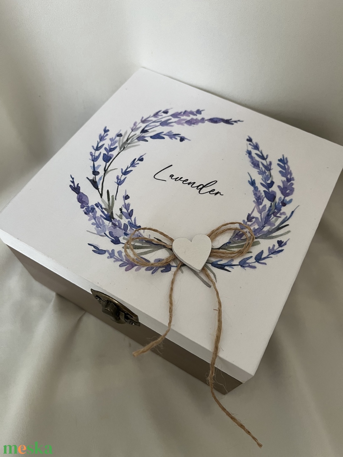 Levendula illatban - otthon & életmód - tárolás & rendszerezés - láda - Meska.hu