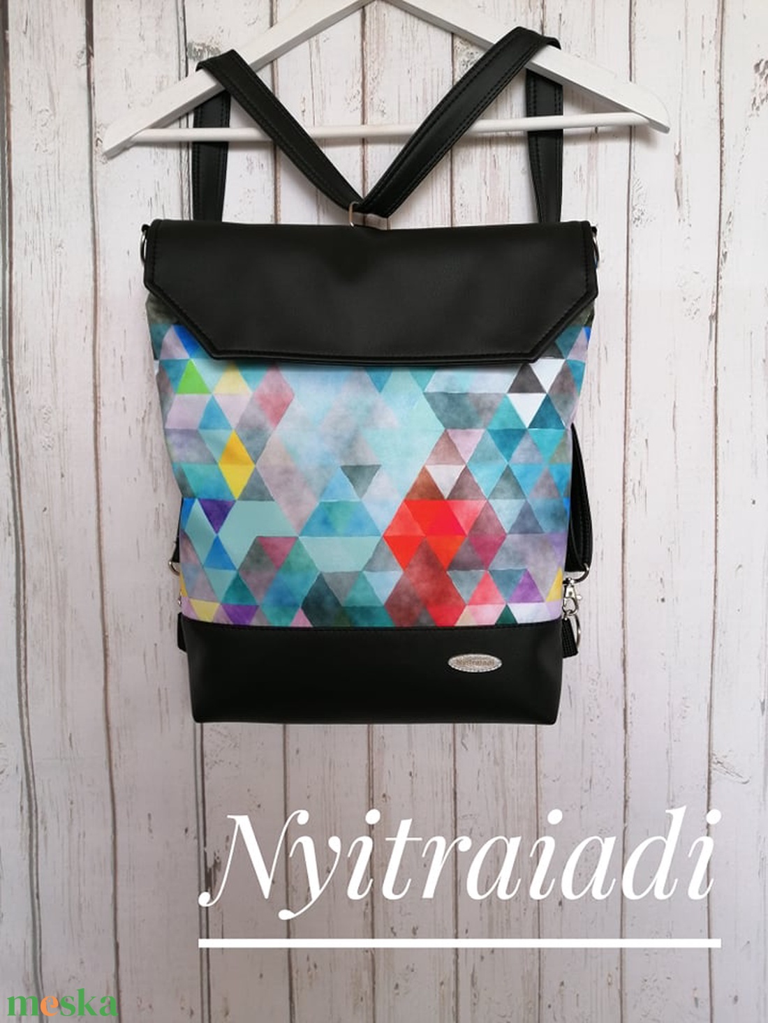 3in1 textilbőr táska - táska & tok - variálható táska - Meska.hu