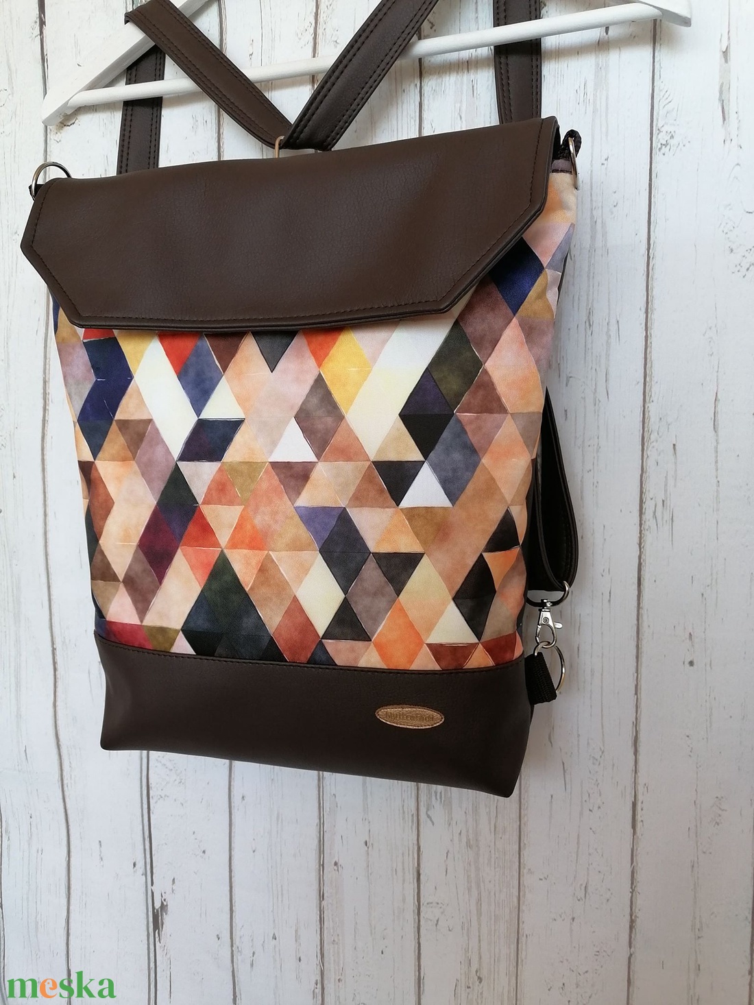 3in1 textilbőr táska - táska & tok - variálható táska - Meska.hu