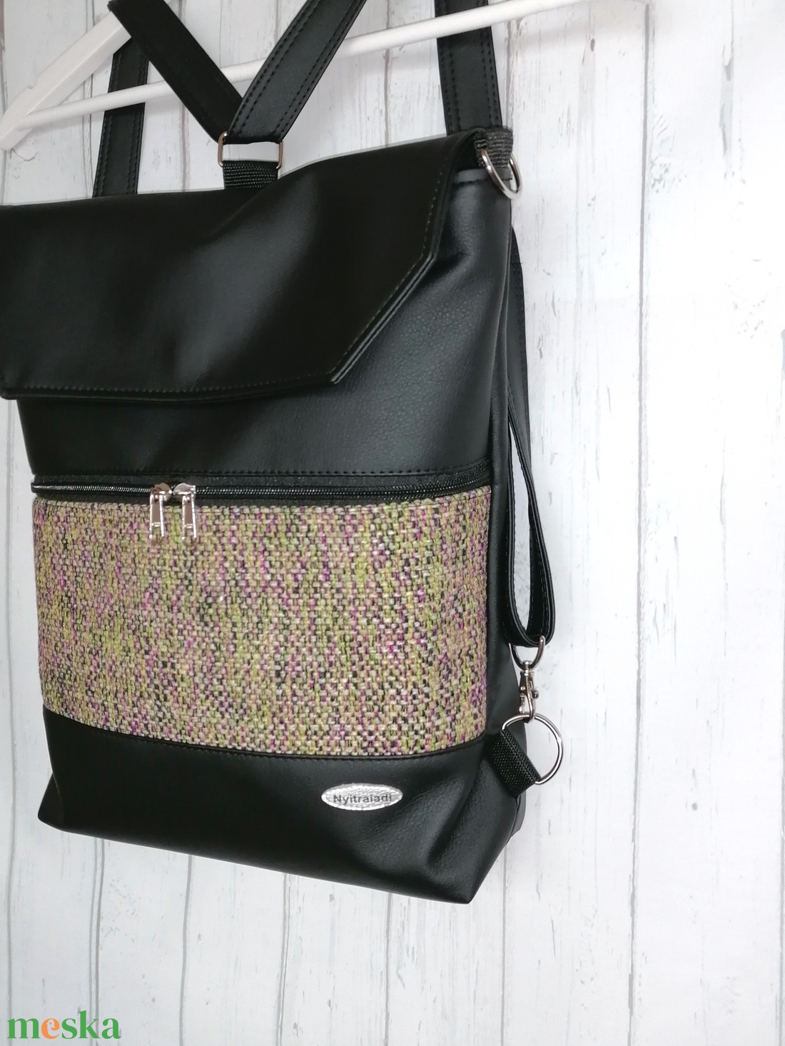 3in1 Textilbőr táska - táska & tok - variálható táska - Meska.hu