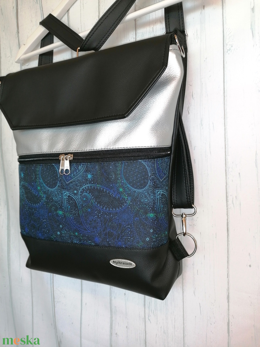 3in1 Textilbőr táska - táska & tok - variálható táska - Meska.hu