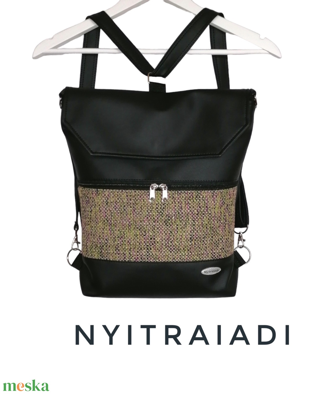 3in1 Textilbőr táska - táska & tok - variálható táska - Meska.hu