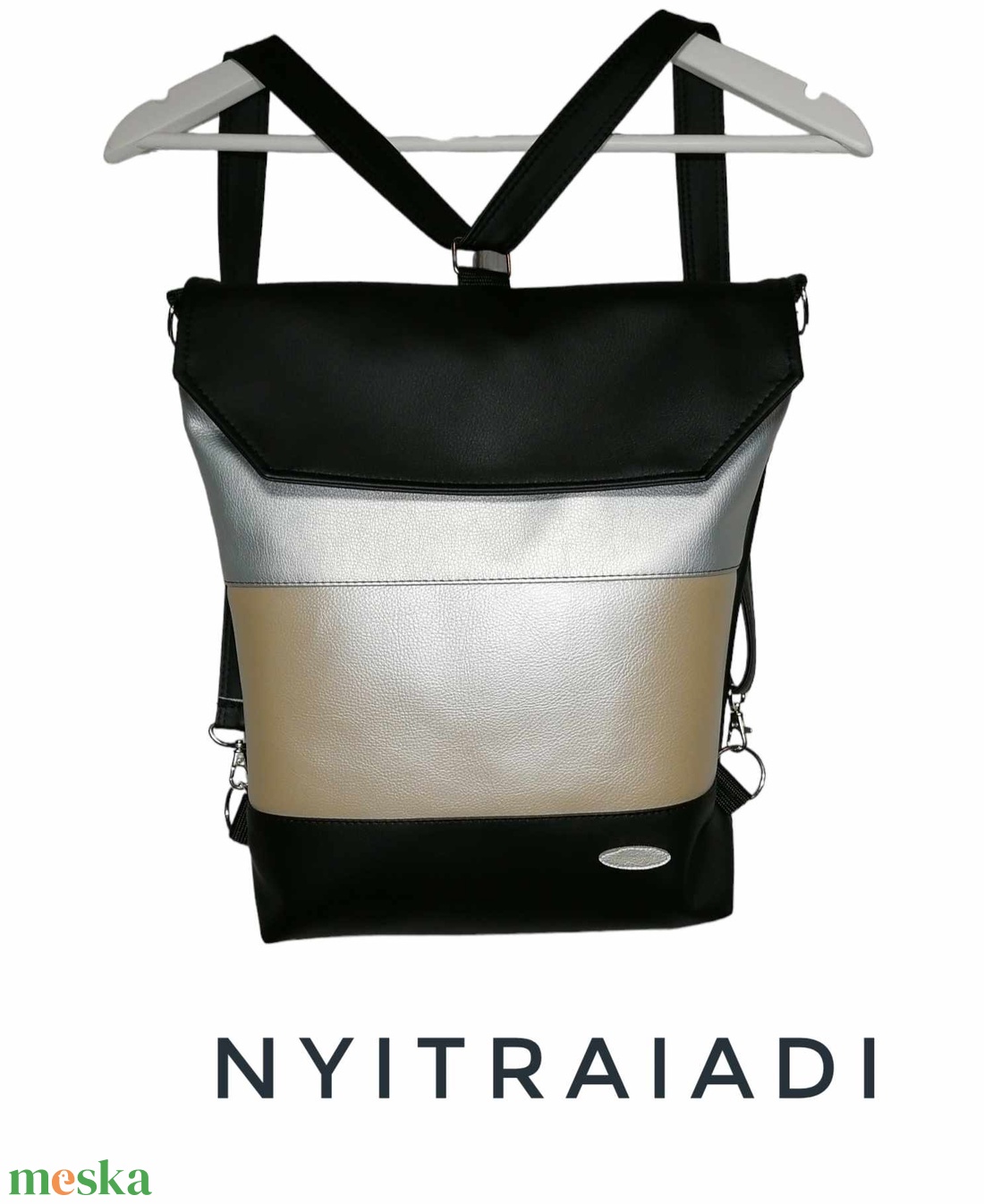 3in1 textilbőr táska - táska & tok - variálható táska - Meska.hu