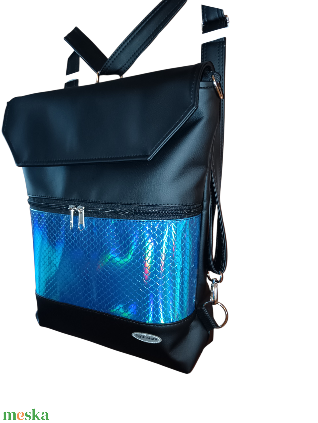 3in1 Textilbőr táska - táska & tok - variálható táska - Meska.hu