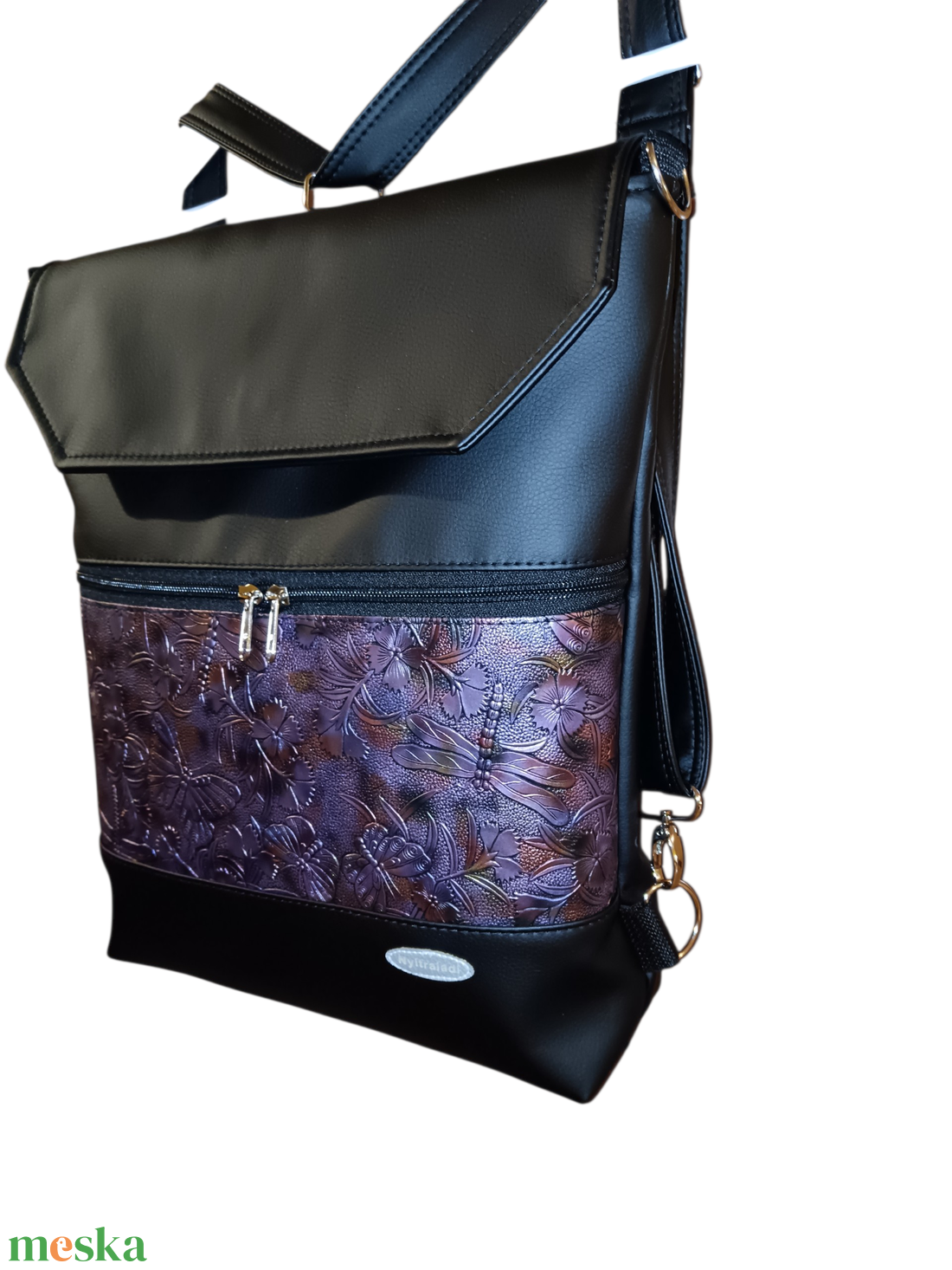 3in1 Textilbőr táska - táska & tok - variálható táska - Meska.hu