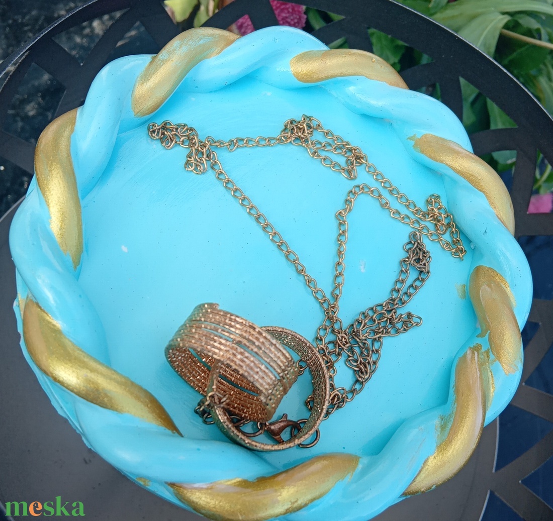 Fondin ékszertartó  - ékszer - ékszertartó - ékszertartó tál - Meska.hu