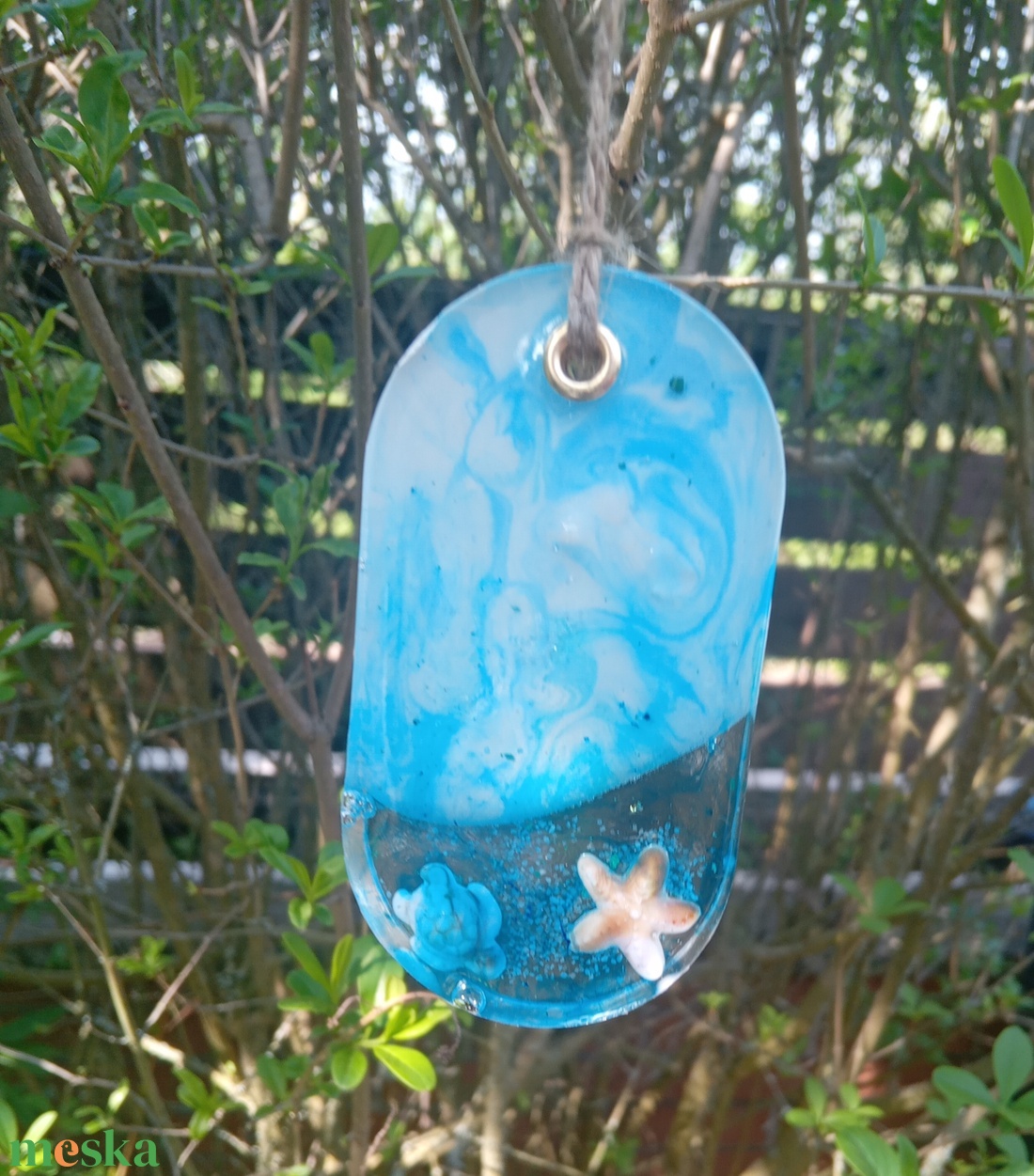 Óceán díszítőelem  - esküvő - dekoráció - asztaldísz - Meska.hu