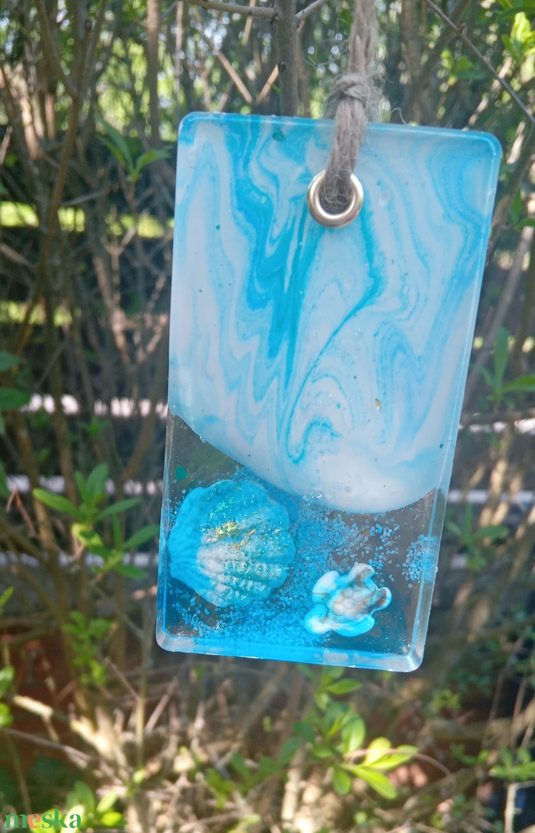 Óceán díszítőelem  - esküvő - dekoráció - asztaldísz - Meska.hu