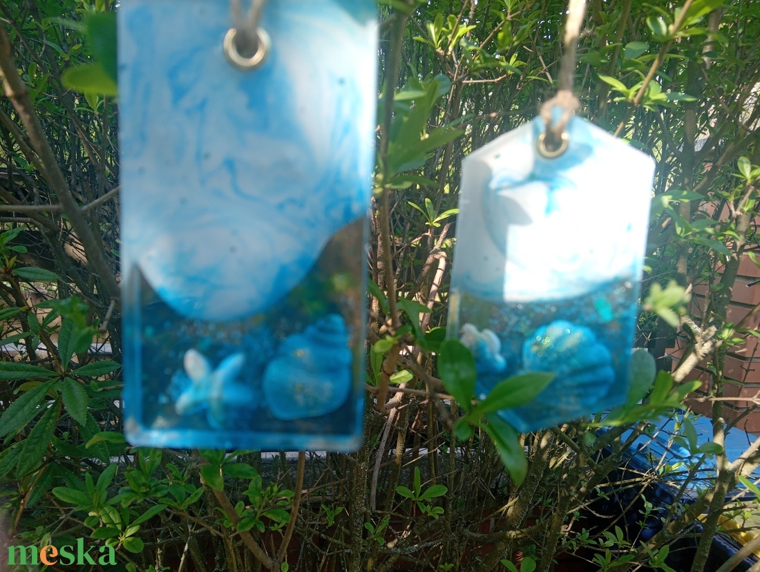 Óceán díszítőelem  - esküvő - dekoráció - asztaldísz - Meska.hu