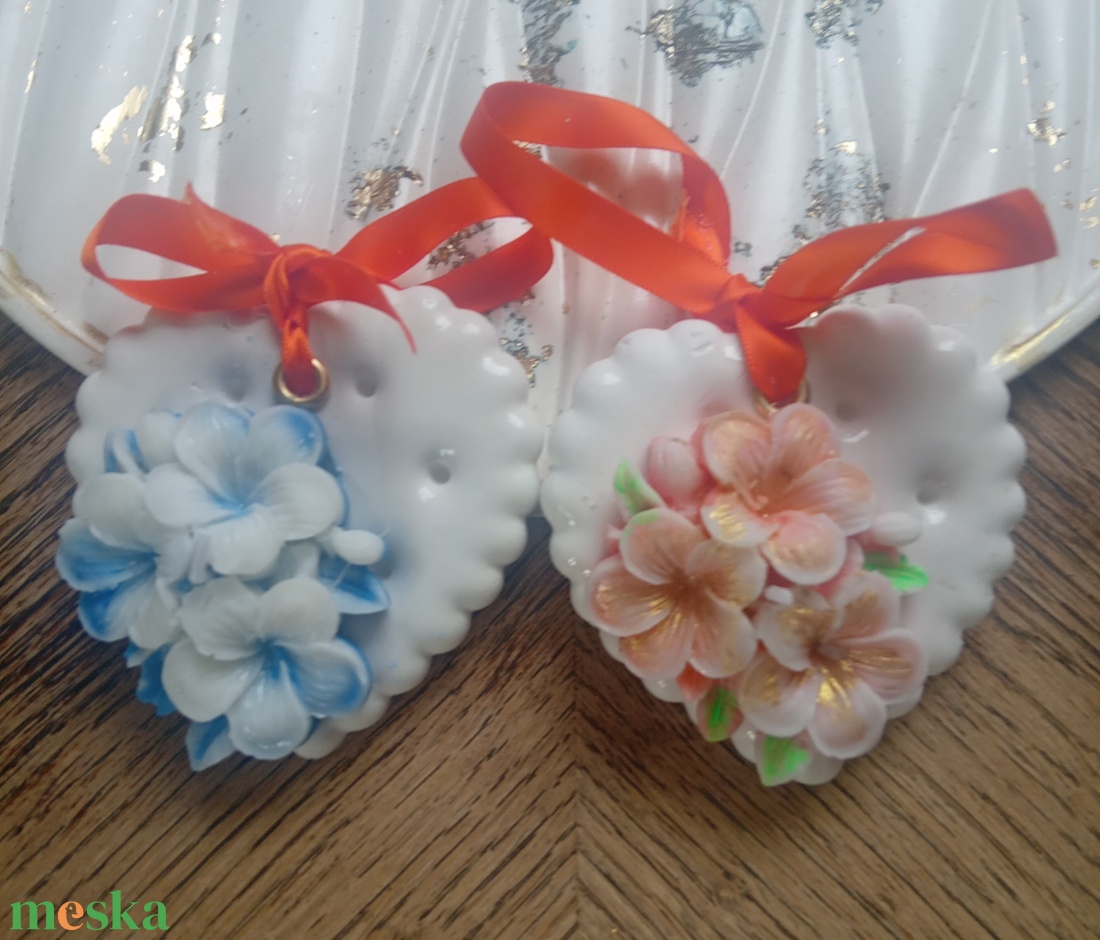 M.N Anyák napi köszönöajándék illatgyertya  virágal Cseresznyevirág  - esküvő - dekoráció - esküvői gyertya - Meska.hu