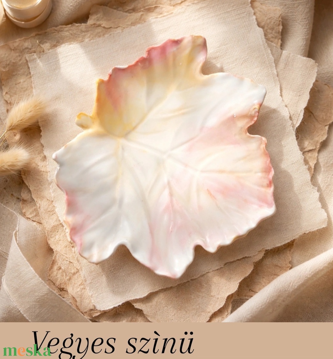 Juharlevel tálka  - ékszer - ékszertartó - ékszertartó tál - Meska.hu