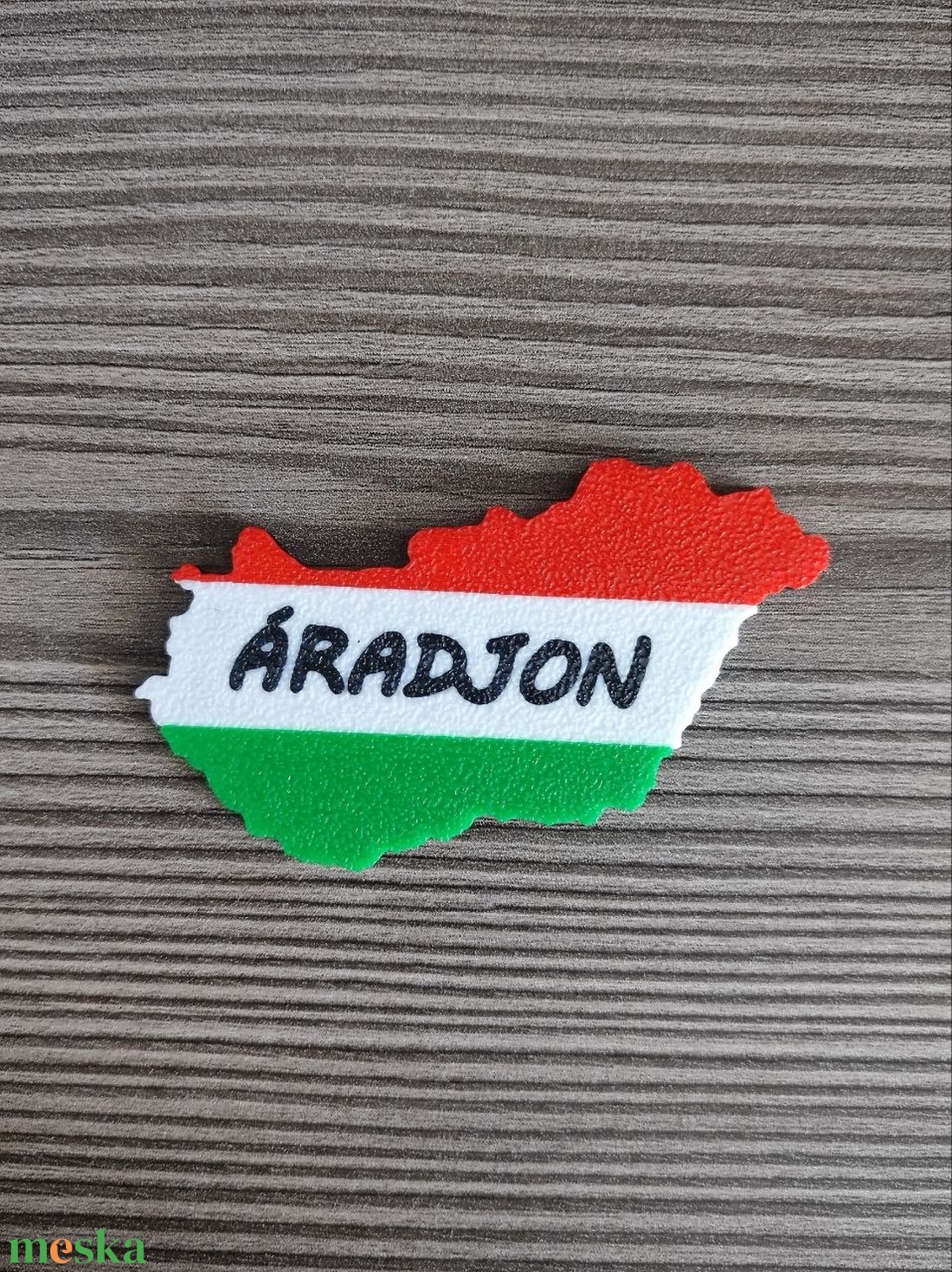 Magyarország hűtőmágnes áradjon felirattal - otthon & életmód - konyhafelszerelés, tálalás - konyhai dekoráció - hűtőmágnes - Meska.hu