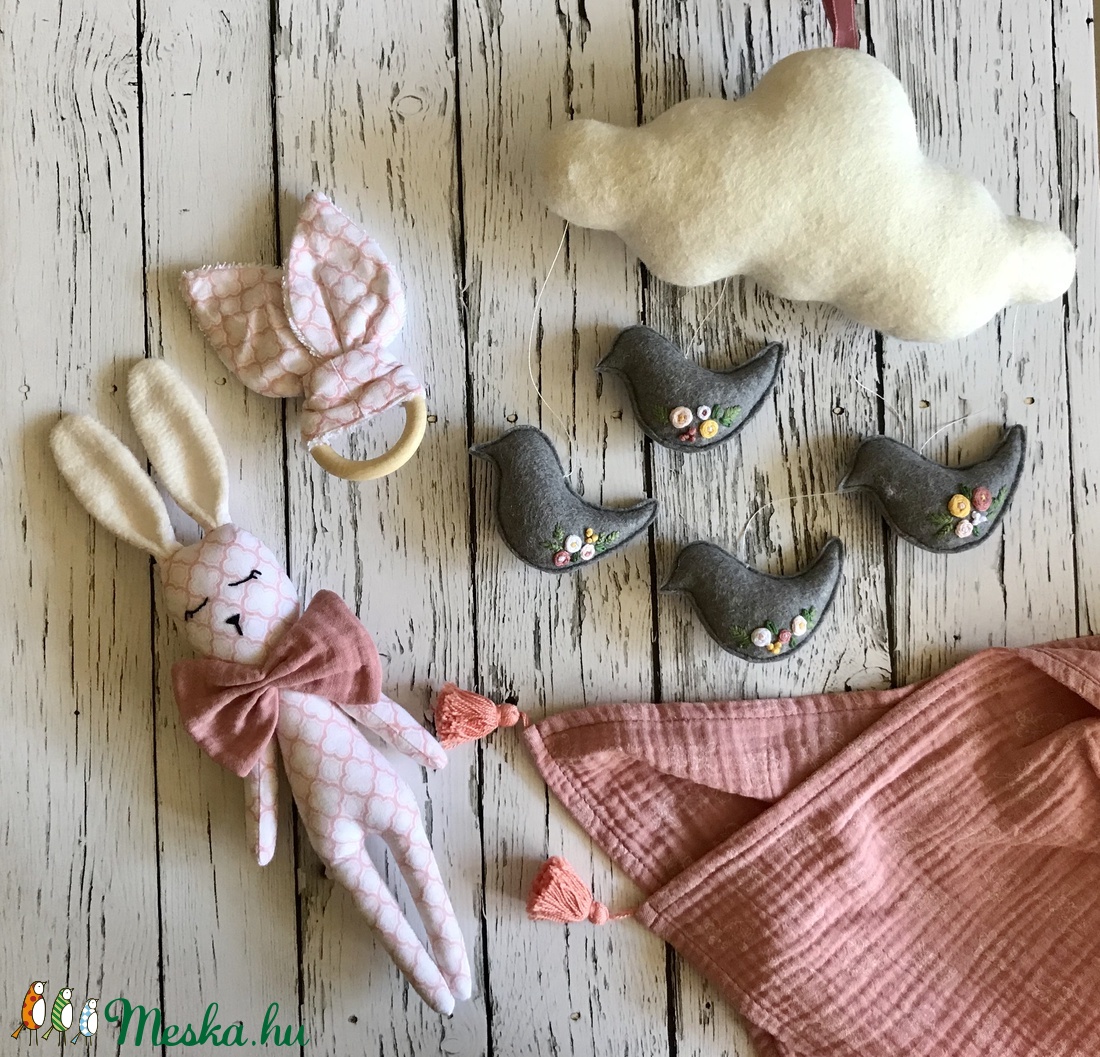 Textil nyuszi baba - - Meska.hu Textil nyuszi baba - - Meska.hu