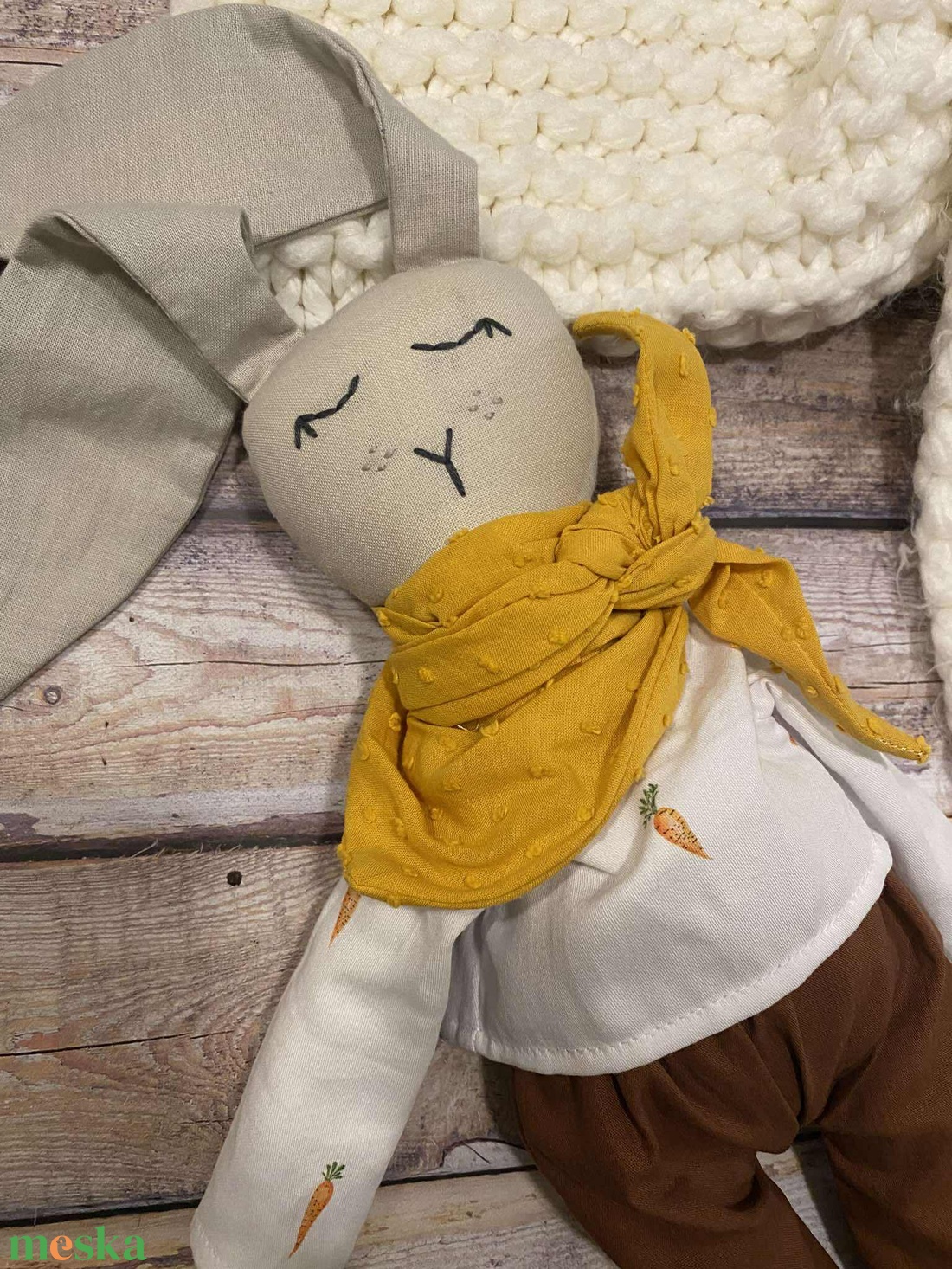 Répa mintás nyuszi baba - játék & sport - plüssállat & játékfigura - nyuszi - Meska.hu Répa mintás nyuszi baba - játék & sport - plüssállat & játékfigura - nyuszi - Meska.hu
