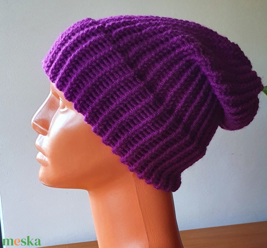 Kézzel készített 100% merino gyapjú lila női sapka - ruha & divat - sál, sapka, kendő - sapka - Meska.hu Kézzel készített 100% merino gyapjú lila női sapka - ruha & divat - sál, sapka, kendő - sapka - Meska.hu
