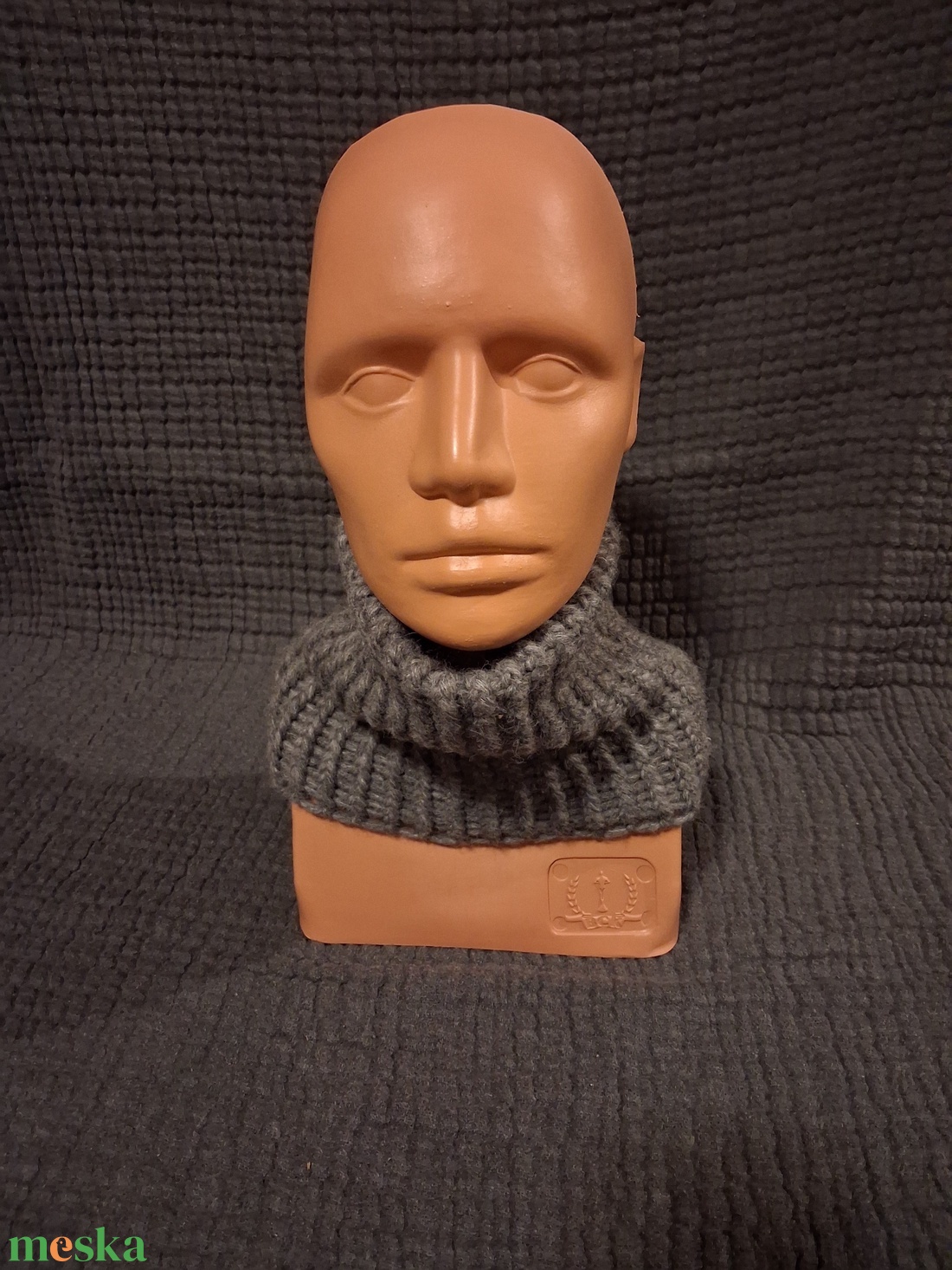 DROPS Wish gyapjú fonalból kézzel készült körsál - ruha & divat - sál, sapka, kendő - sapka & sál szett - Meska.hu