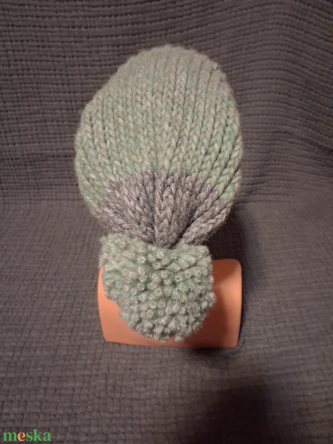 DROPS Wish gyapjú fonalból kézzel készült sapka - ruha & divat - sál, sapka, kendő - sapka - Meska.hu