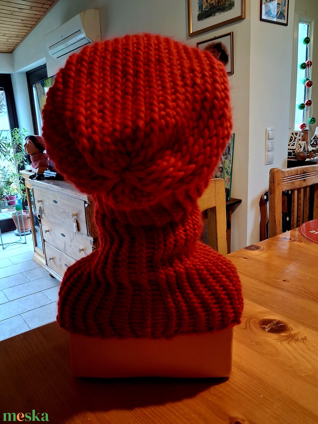 DHG Piuma Classics Passion 100% extra finom merino gyapjú fonalból kézzel készült sapka-körsál szett  - ruha & divat - sál, sapka, kendő - sapka & sál szett - Meska.hu