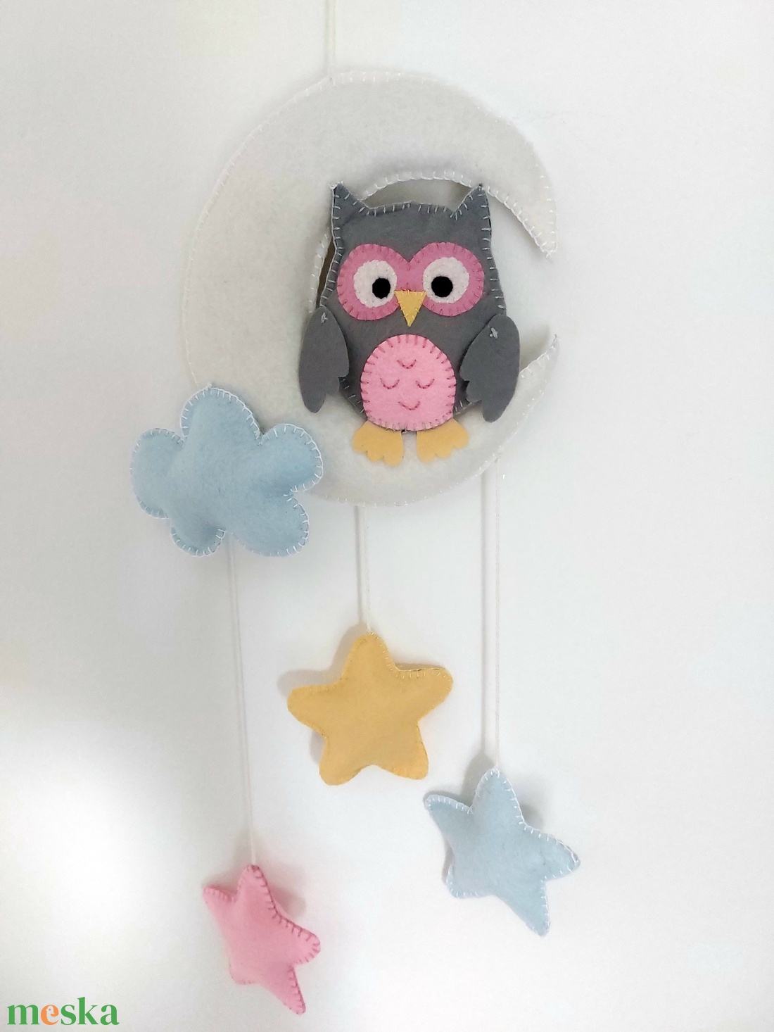 Baglyos dísz - otthon & életmód - babaszoba, gyerekszoba - babaszoba dekoráció - Meska.hu