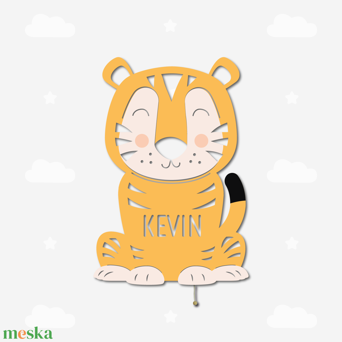Éjjeli fény- Teo a tigris - otthon & életmód - babaszoba, gyerekszoba - babaszoba dekoráció - Meska.hu Éjjeli fény- Teo a tigris - otthon & életmód - babaszoba, gyerekszoba - babaszoba dekoráció - Meska.hu