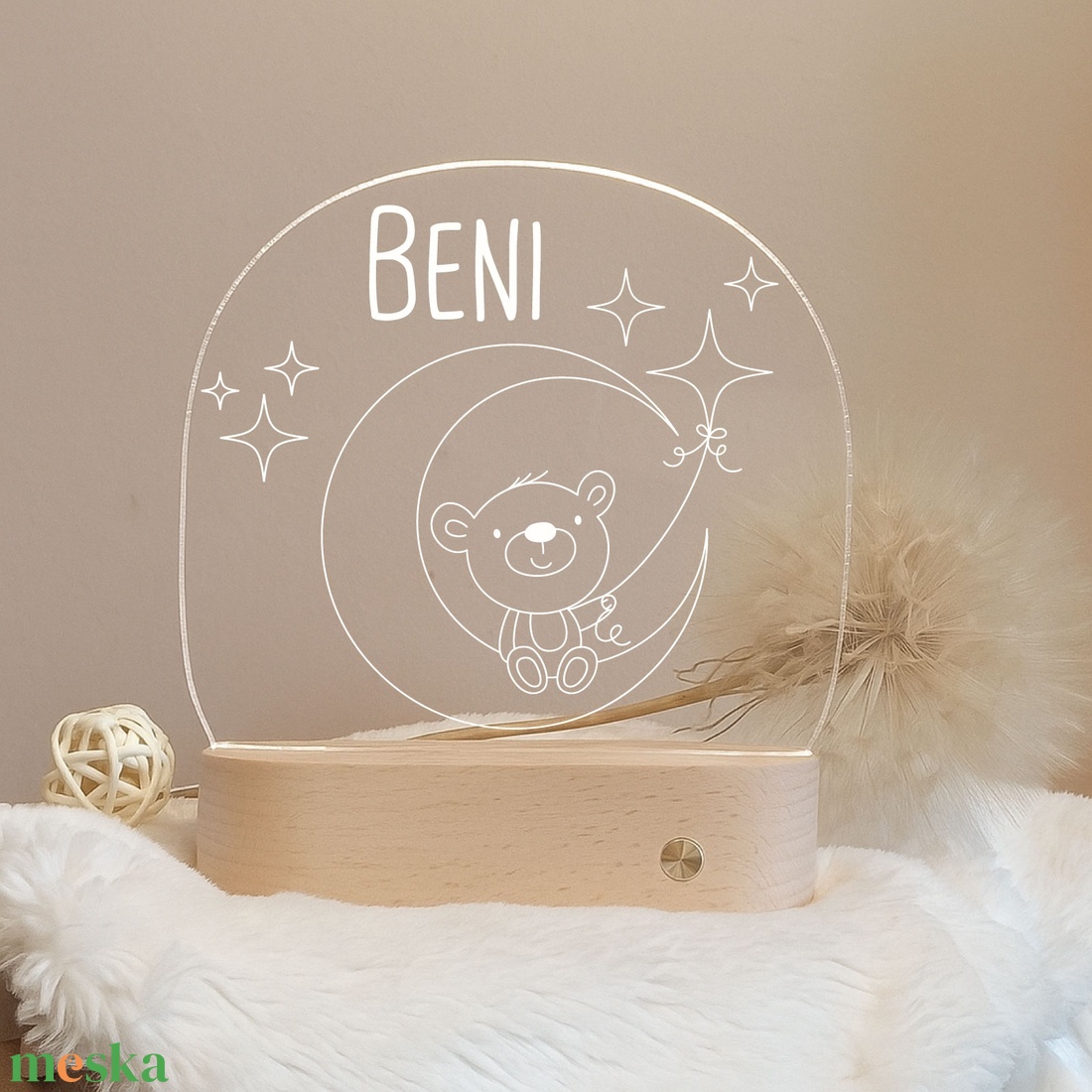 Akril éjjeli fény- maci a holdon - otthon & életmód - babaszoba, gyerekszoba - babaszoba dekoráció - Meska.hu Akril éjjeli fény- maci a holdon - otthon & életmód - babaszoba, gyerekszoba - babaszoba dekoráció - Meska.hu