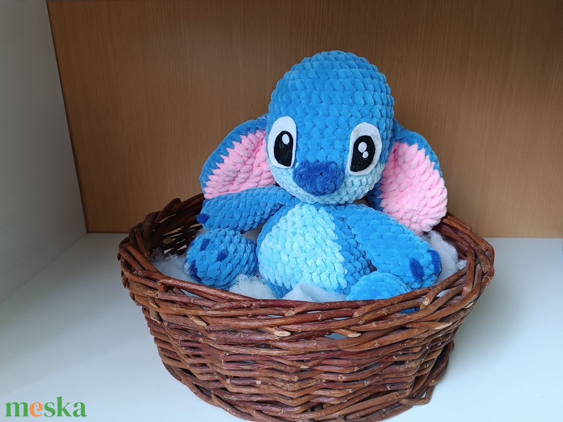 Horgolt Stitch - játék & sport - plüssállat & játékfigura - más figura - Meska.hu Horgolt Stitch - játék & sport - plüssállat & játékfigura - más figura - Meska.hu