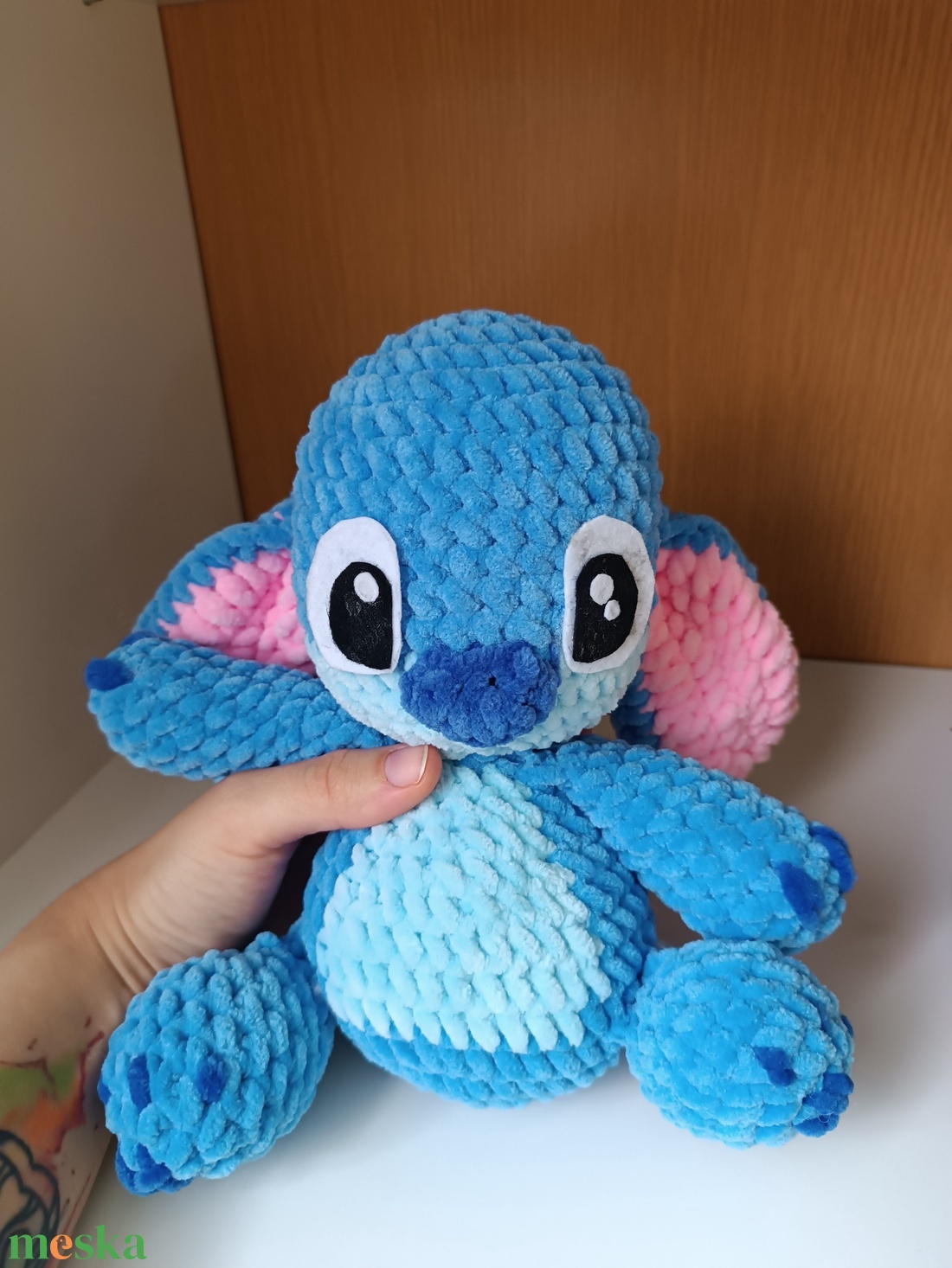Horgolt Stitch - játék & sport - plüssállat & játékfigura - más figura - Meska.hu Horgolt Stitch - játék & sport - plüssállat & játékfigura - más figura - Meska.hu